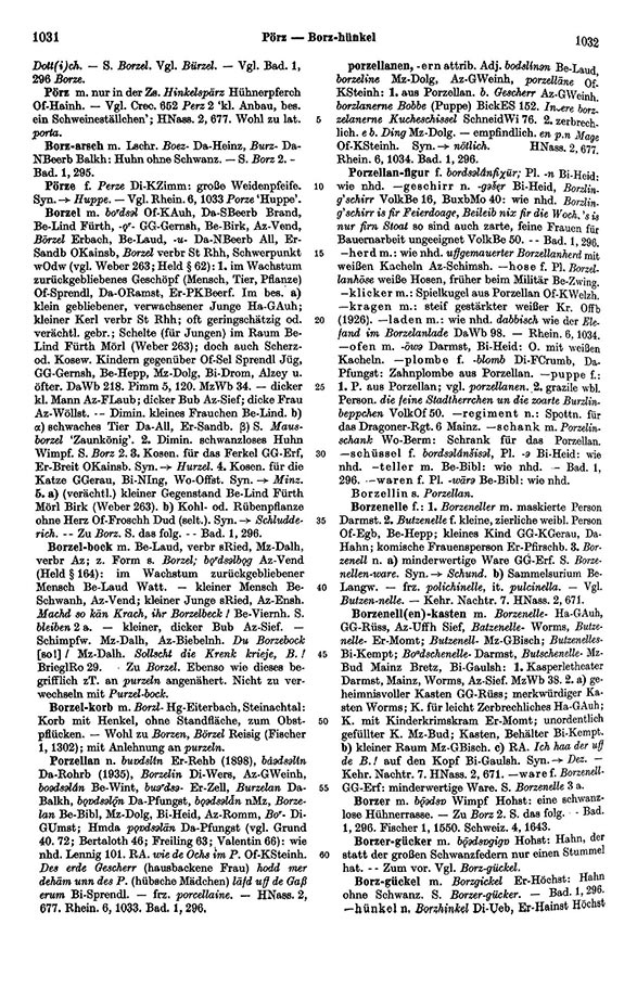 Page View: Volume 1, Columns 1031–1032