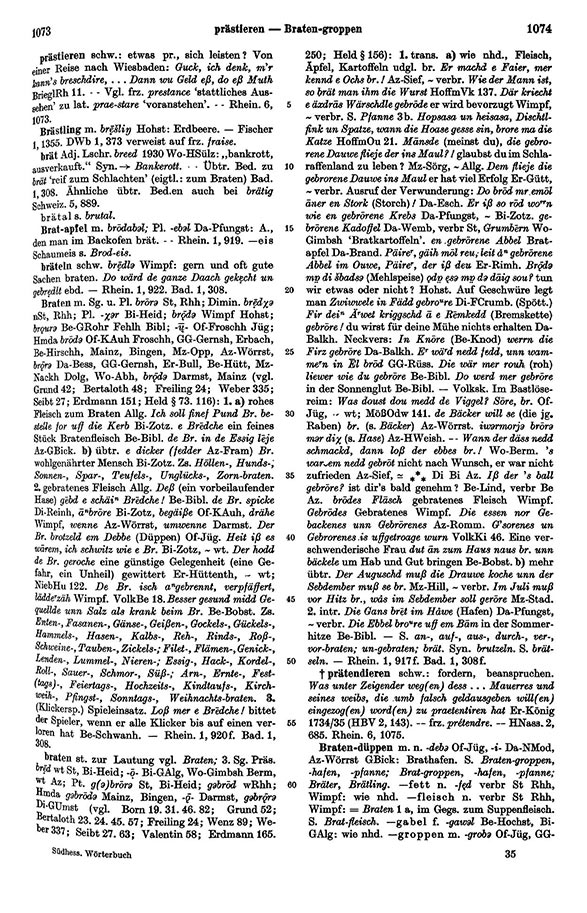 Page View: Volume 1, Columns 1073–1074