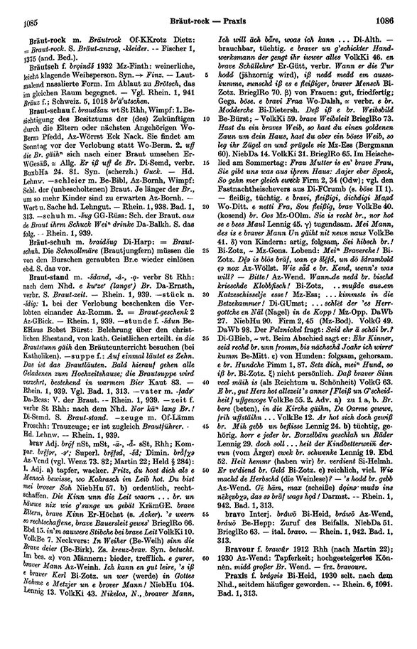 Page View: Volume 1, Columns 1085–1086