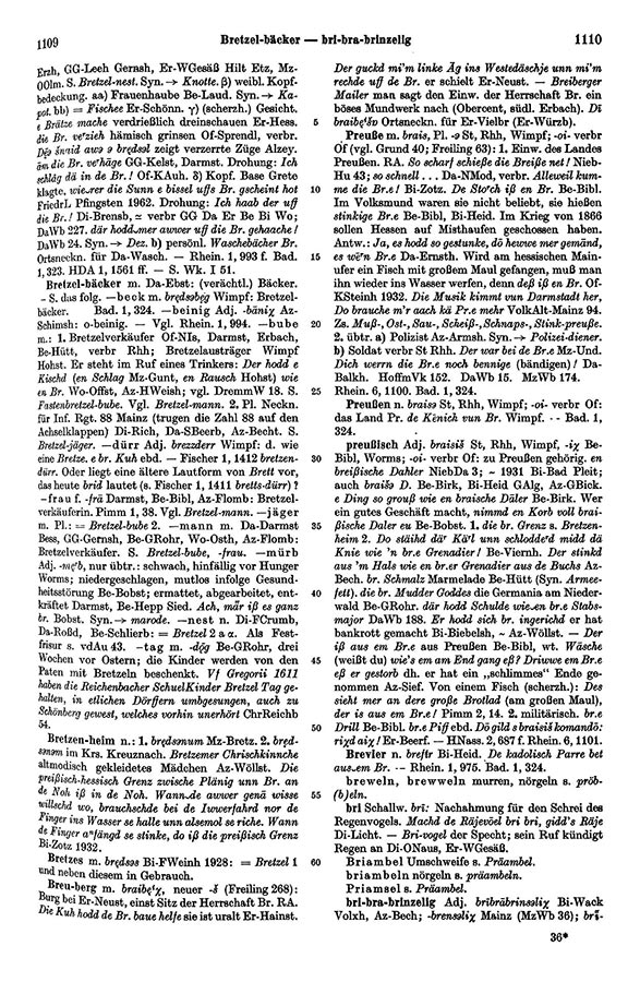 Page View: Volume 1, Columns 1109–1110