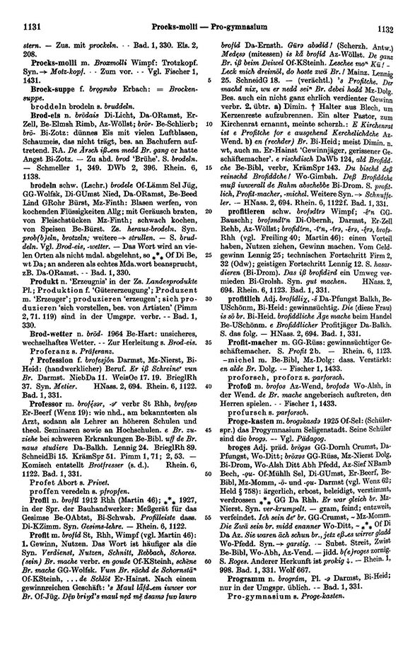 Page View: Volume 1, Columns 1131–1132