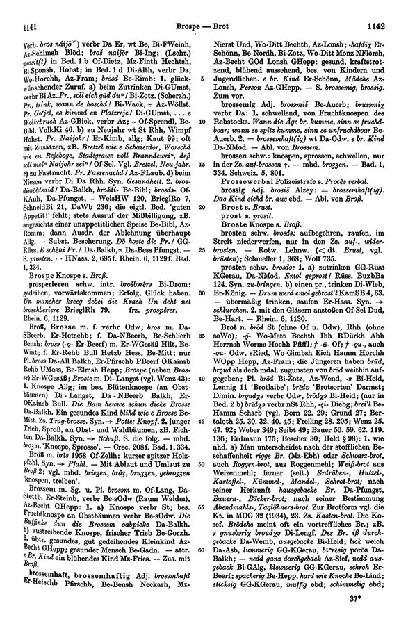 Click to enlarge Page View: Volume 1, Columns 1141–1142