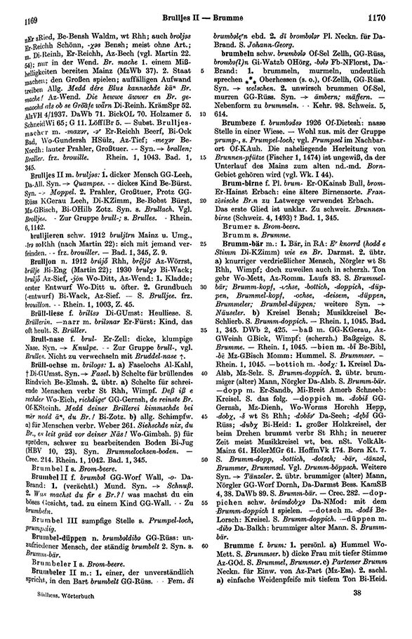 Page View: Volume 1, Columns 1169–1170