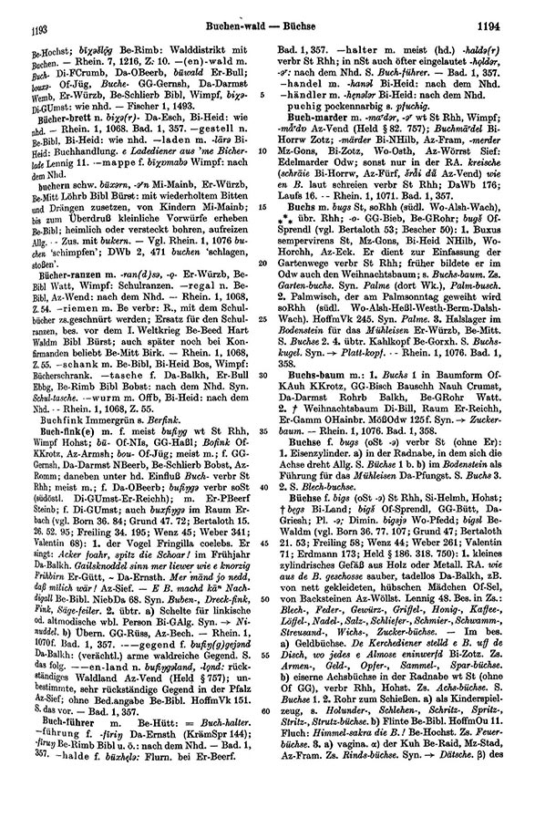 Page View: Volume 1, Columns 1193–1194