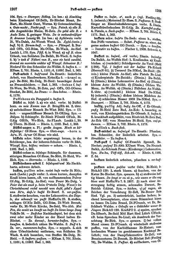 Page View: Volume 1, Columns 1207–1208