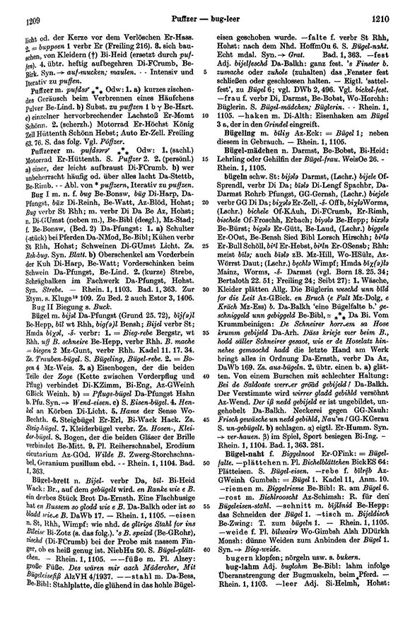 Page View: Volume 1, Columns 1209–1210