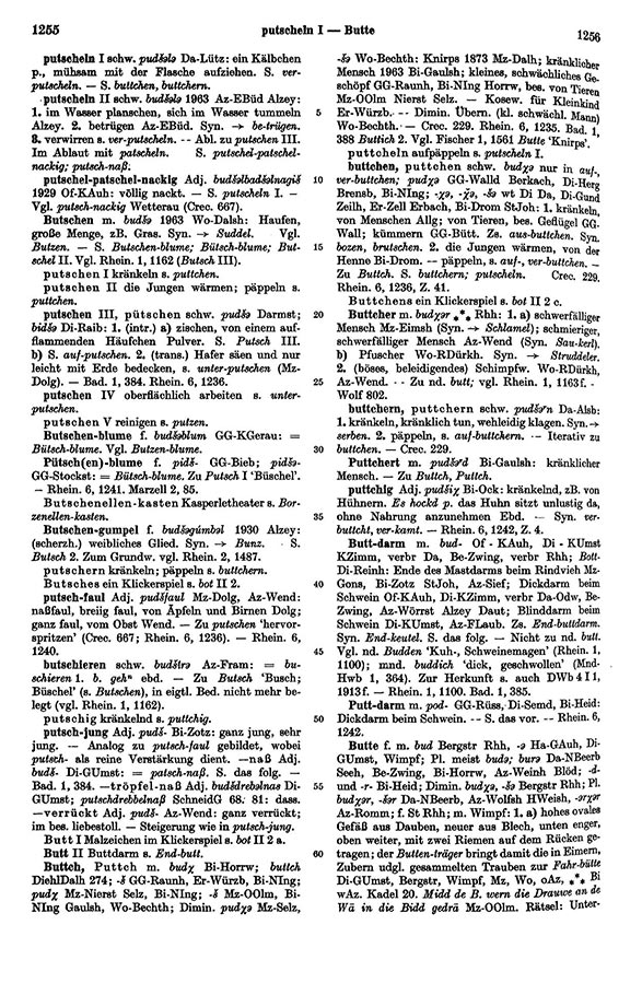 Click to enlarge Page View: Volume 1, Columns 1255–1256