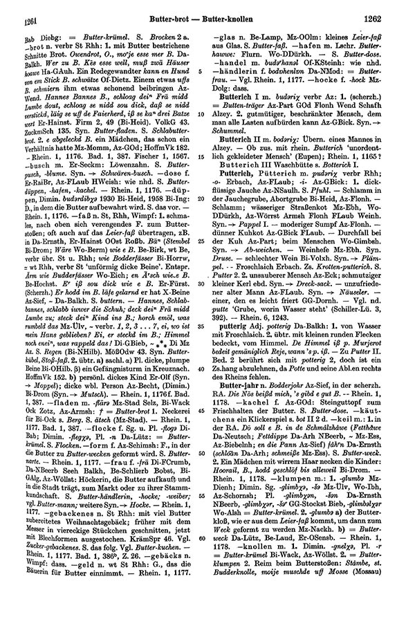 Seitenanzeige: Band 1, Spalten 1261–1262