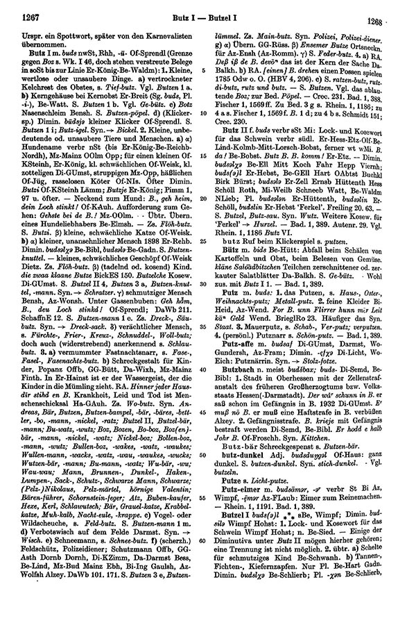 Seitenanzeige: Band 1, Spalten 1267–1268