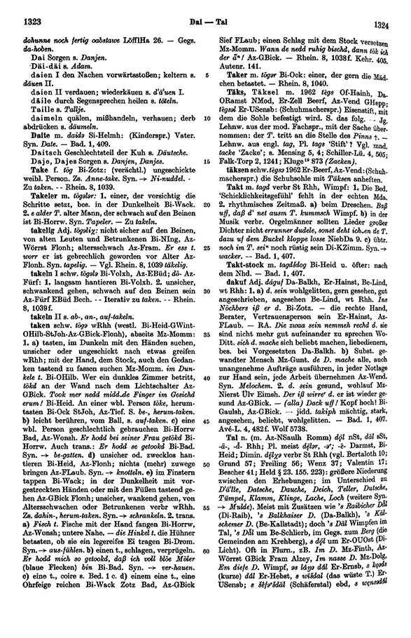 Page View: Volume 1, Columns 1323–1324