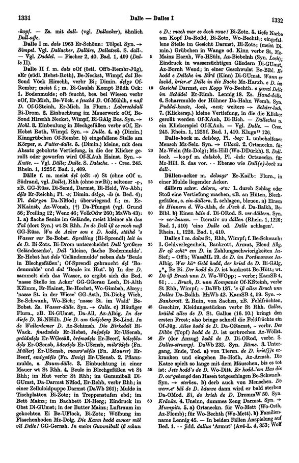 Click to enlarge Page View: Volume 1, Columns 1331–1332