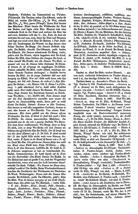 Seitenanzeige: Band 1, Spalten 1419–1420