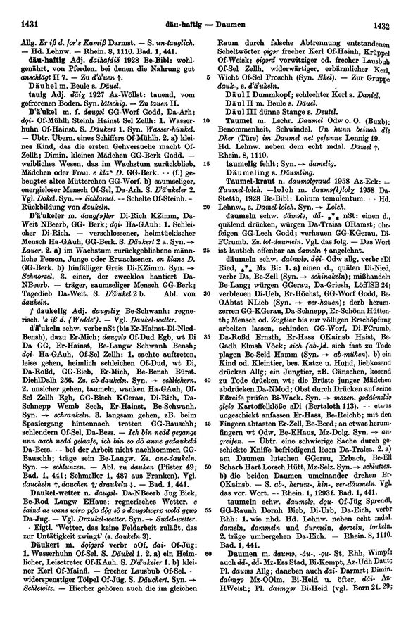 Seitenanzeige: Band 1, Spalten 1431–1432