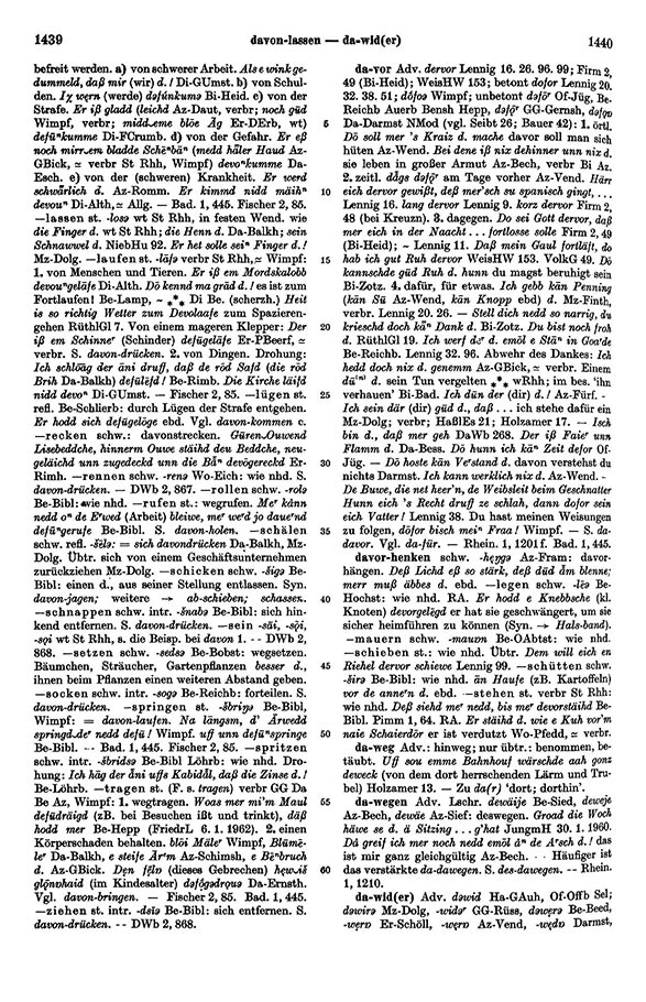 Seitenanzeige: Band 1, Spalten 1439–1440