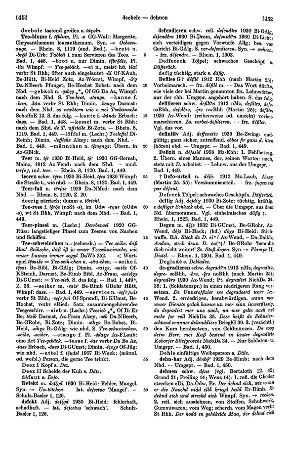 Page View: Volume 1, Columns 1451–1452