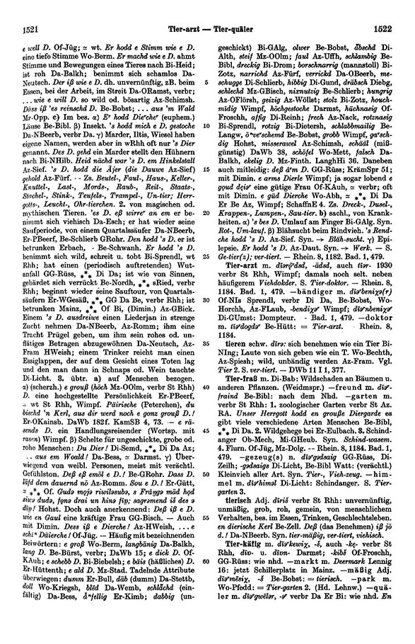 Click to enlarge Page View: Volume 1, Columns 1521–1522