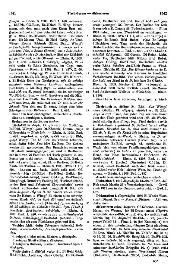Click to enlarge Page View: Volume 1, Columns 1541–1542