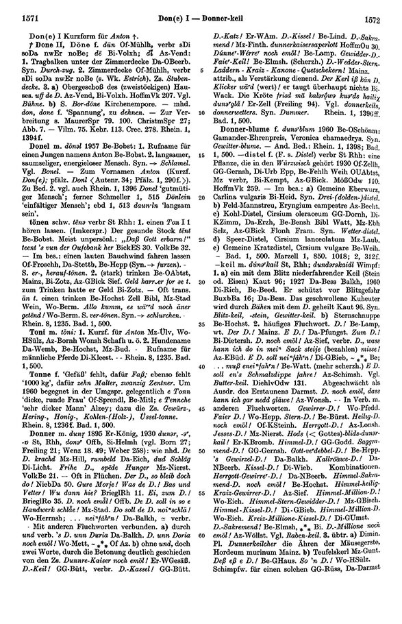 Click to enlarge Page View: Volume 1, Columns 1571–1572