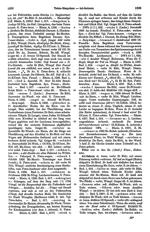 Page View: Volume 1, Columns 1605–1606
