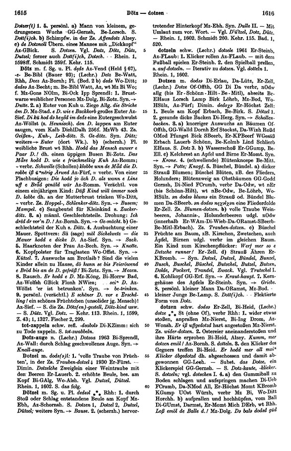 Page View: Volume 1, Columns 1615–1616