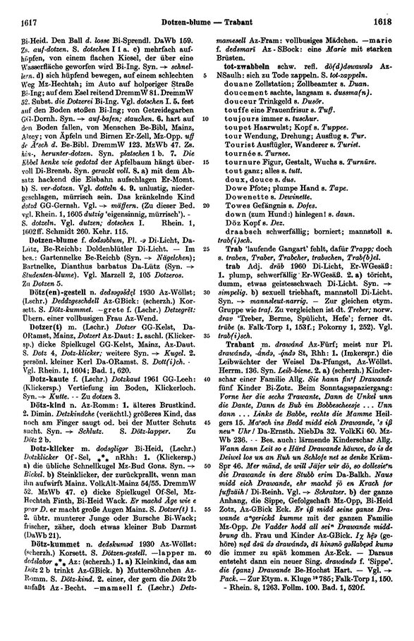 Seitenanzeige: Band 1, Spalten 1617–1618