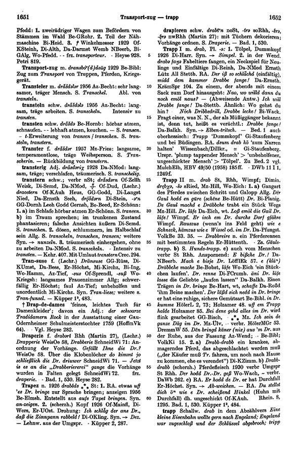 Page View: Volume 1, Columns 1651–1652