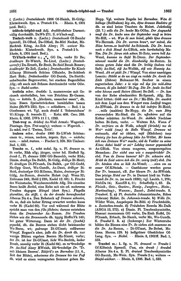 Page View: Volume 1, Columns 1661–1662