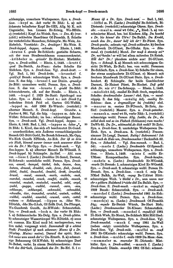 Page View: Volume 1, Columns 1685–1686
