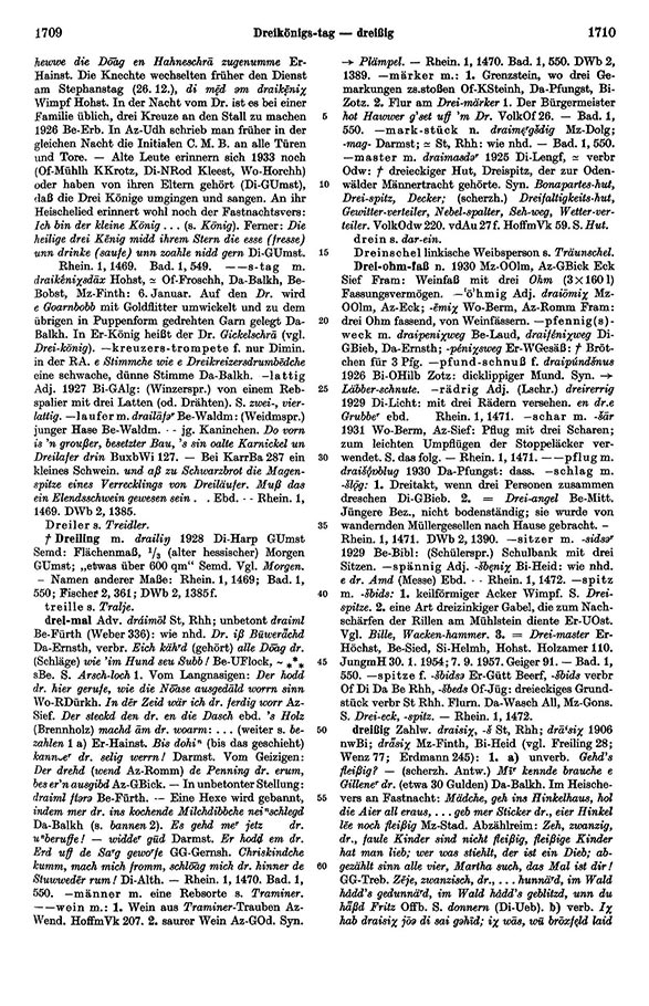 Seitenanzeige: Band 1, Spalten 1709–1710