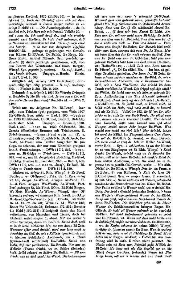 Zum Vergrößern bitte klicken Seitenanzeige: Band 1, Spalten 1733–1734