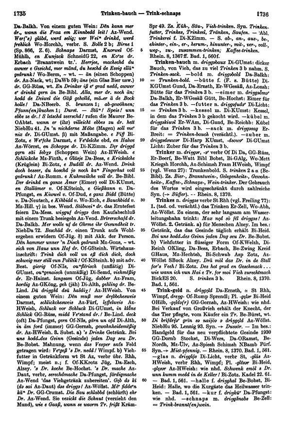 Seitenanzeige: Band 1, Spalten 1735–1736