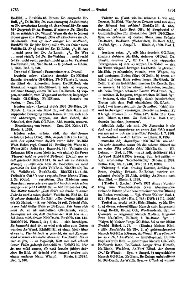 Zum Vergrößern bitte klicken Seitenanzeige: Band 1, Spalten 1763–1764