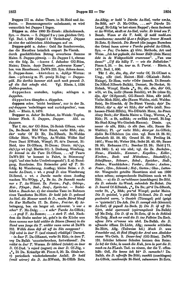 Page View: Volume 1, Columns 1853–1854