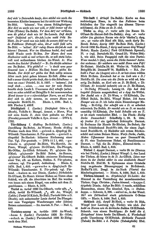 Click to enlarge Page View: Volume 1, Columns 1889–1890