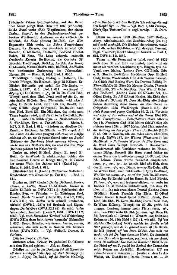 Zum Vergrößern bitte klicken Seitenanzeige: Band 1, Spalten 1891–1892