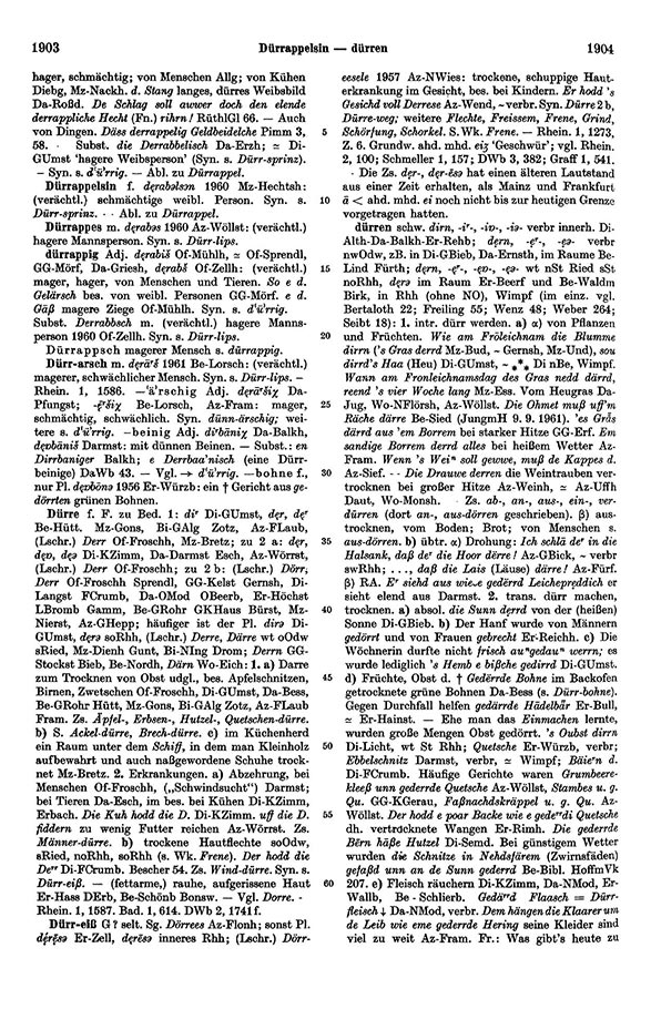 Page View: Volume 1, Columns 1903–1904