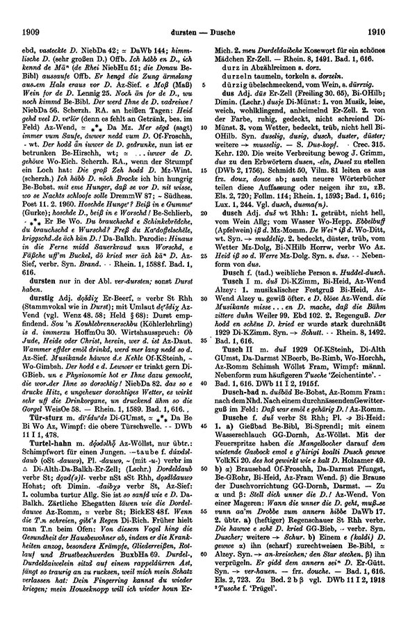 Page View: Volume 1, Columns 1909–1910