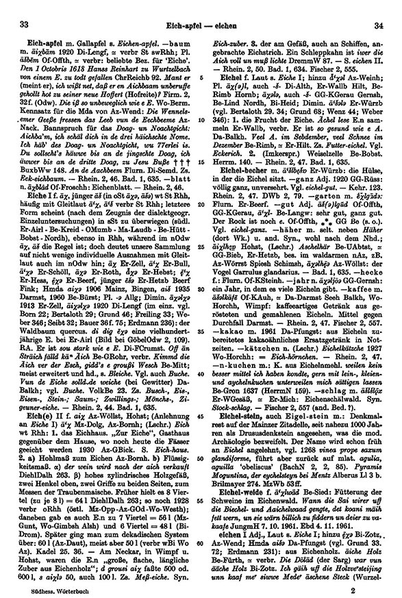 Page View: Volume 2, Columns 33–34