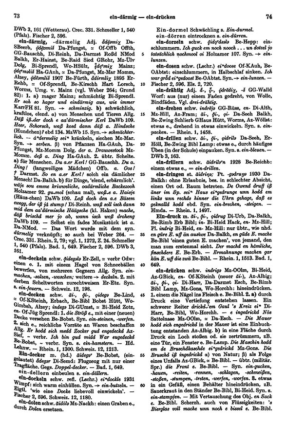 Page View: Volume 2, Columns 73–74
