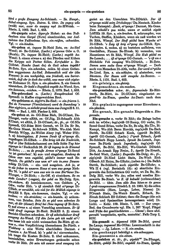 Page View: Volume 2, Columns 85–86