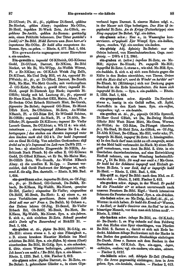 Page View: Volume 2, Columns 87–88