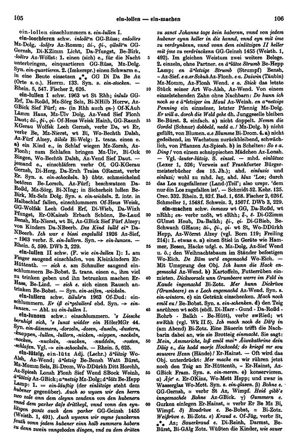 Zum Vergrößern bitte klicken Seitenanzeige: Band 2, Spalten 105–106
