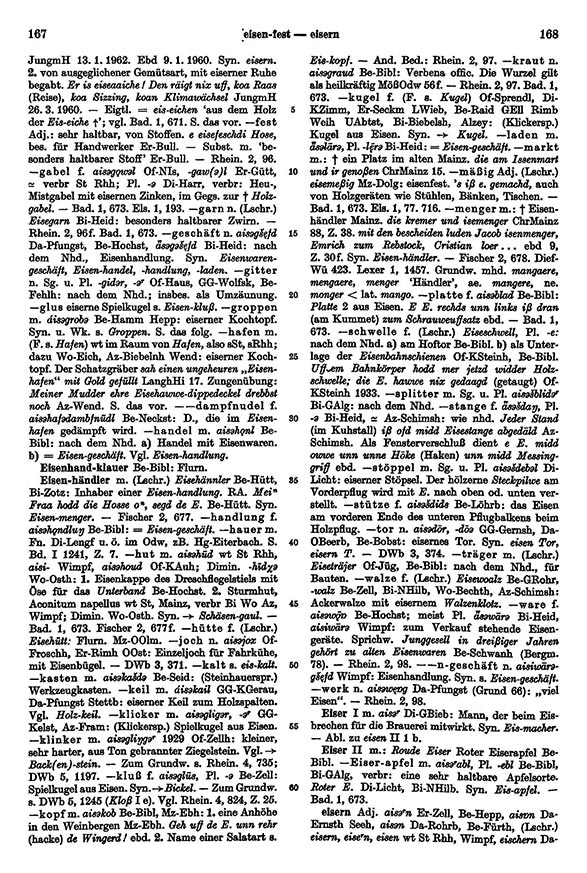 Click to enlarge Page View: Volume 2, Columns 167–168
