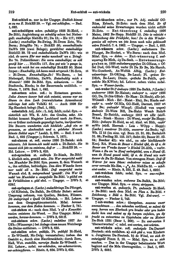 Seitenanzeige: Band 2, Spalten 219–220