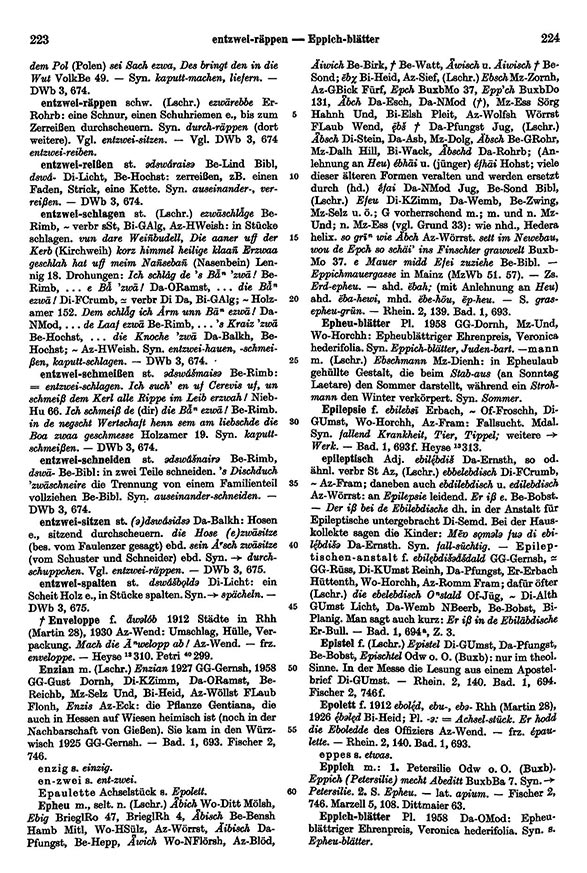 Zum Vergrößern bitte klicken Seitenanzeige: Band 2, Spalten 223–224