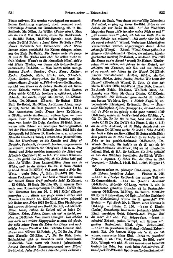 Seitenanzeige: Band 2, Spalten 231–232