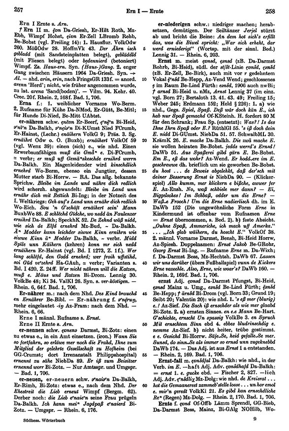 Page View: Volume 2, Columns 257–258