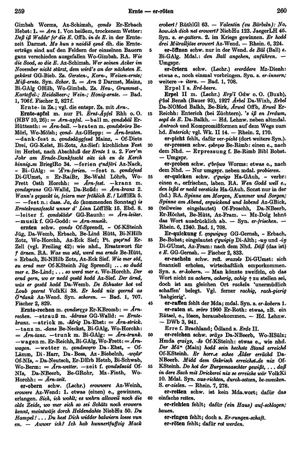 Zum Vergrößern bitte klicken Seitenanzeige: Band 2, Spalten 259–260