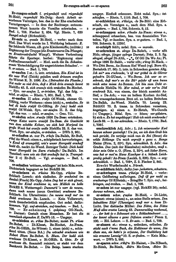 Page View: Volume 2, Columns 261–262