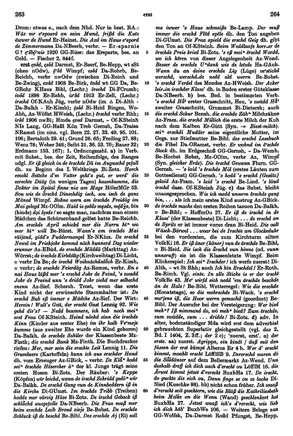 Seitenanzeige: Band 2, Spalten 263–264